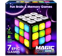 Jeu électronique Portable - 7 dés Amusants en Forme de Cerveau et de mémoire - Jouet Cool pour garçons et Filles - Cadeaux de Noël/d'anniversaire pour Enfants de 6 à 12 Ans