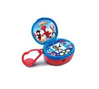 VTech - Console Magi'Pocket Spidey et Ses Amis - Mini Console de Jeu Portable avec Écran Animé, Mousqueton, 10 Cadrans, 4 Jeux Interactifs - Cadeau Enfant de 3 Ans à 7 Ans - Contenu en Français