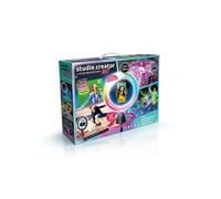 Kit de création vidéo avec rotation 360° et anneau lumineux LED multicolore - Canal Toys