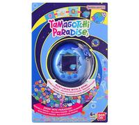 Bandai - Tamagotchi Paradise Eau - Animal Virtuel à élever - Tamagotchi avec molette de Zoom - Jouet Interactif en français - Modèle Eau Coloris Bleu - Jouet Enfant 6 Ans et + - 43422