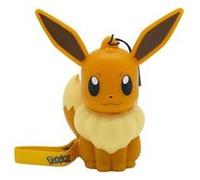 Teknofun Jeu électronique Pokémon Evoli – Figurine lumineuse avec dragonne