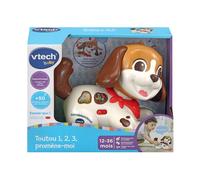 VTech Jouet à tirer Toutou 1,2,3 Promène-Moi - Chiot interactif musical éducatif dès 1 an