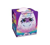 Hatchimals Alive Pufficorn Éclosion Secrète Peluches et animaux interactifs Oeuf Surprise À Faire Éclore, Lumières Et Brume plus 100 Sons Et Réactions Jouet Enfant 5 Ans et plus - Modèle Aléatoire