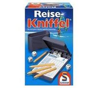 Schmidt Spiele 49091 Jeu de Voyage Yahtzee avec Bloc Supplémentaire