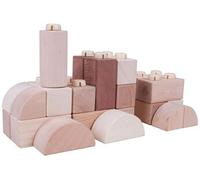 Jeu en bois - Click Blocks - Naturel - 100pce