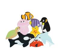 Jeu en bois d’équilibres Petits Animaux des Océans Le Toy Van®