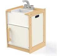 Tidlo Évier de jeu en bois T0300 – Multicolore – 35 x 40 x 54 cm
