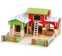 Jeu en bois - Ferme pavée