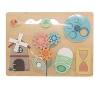 Jeu en bois Planche d'activités - Naturel clair