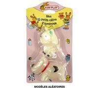 Jeu - Enfant - 2 personnages phosphorescent - Brille dans le noir - Luminoux Noir G