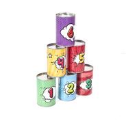 Jeu Enfant Chamboule Tout ""3 Balles"" 10cm Multicolore