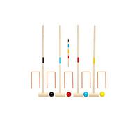 Jeu Enfant en Bois ""Croquet"" 57cm Naturel