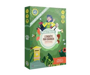 Jeu Enquête par courrier Enfant 7+ - Nature et Insectes - Jeu aventure 7-12 ans - Idée cadeau Garçon Fille - 2h à 3h de jeu énigmes - En Cavale