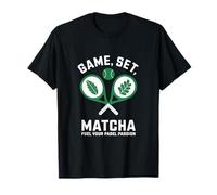 Jeu, Ensemble, Design Matcha - Motivation passionnée de Padel T-Shirt