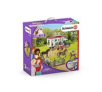 Jeu Entraînement Au Tournoi Secret À La Caravane Horse Club Schleich