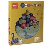 Jeu Equilibre Apli Agipa Dinosaures en bois Orange G