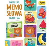 Jeu et livre de mots mémo pour jouer et apprendre.