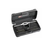 FACOM - Jeu d'Extracteurs de Goujons 11 Pièces - 285.J10 - Extraction de Vis, Filetage à Droite - Embouts Coniques et Clé à Tarauder - Coffret Robuste et Durable - Outillage à Main