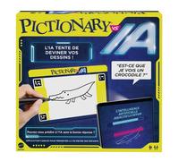 Jeu familial - MATTEL GAMES - HYH76 - Pictionary vs IA - Intelligence artificielle - 2-4 joueurs - Dès 3 ans