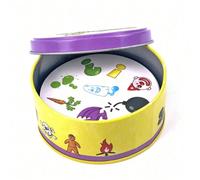 Jeu familial rapide, adapté à toutes les langues, couleurs vives, illustrations mignonnes, cadeau d'anniversaire idéal, cadeau de fête, et jouet de divertissement familial après le dîner et jeu de car