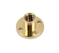 jeu fileté Écrou à tige trapézoïdale, vis à plomb, écrou en laiton, pas de 1mm T5 T6, pas de 4mm T16 T20, écrou à vis for moteur pas à pas vis trapézoïdale (Size : T20 Pitch 4mm Lead 4mm)