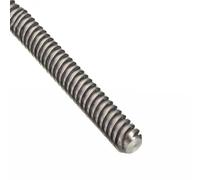 jeu fileté Tige de vis entièrement filetée de 8mm, pas de 1mm 2mm 3mm 1mm 2mm 3mm 4mm 8mm 10mm 16mm 20mm, vis mère T8 sans écrou vis trapézoïdale (Color : Pitch 3mm lead 3mm, Size : 310mm)