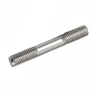 jeu fileté Tige filetée à Double extrémité M3 M4, goujons de configuration en acier inoxydable 304, boulons à vis filetés métriques à Double tête vis trapézoïdale (Color : 70mm, Size : M3-10Pcs)