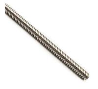 jeu fileté Vis à filetage complet de 8mm, tige trapézoïdale en acier inoxydable, pas de 2mm, 2mm, 4mm, 8mm, plomb T8, tige filetée de démarrage 1 2 4 vis trapézoïdale (Color : Pitch 2mm Lead 2mm, Si