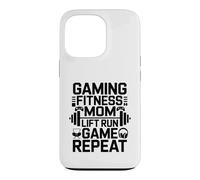 Jeu Fitness Lift Run Game Walk Repeat Coque pour iPhone 13 Pro