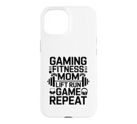 Jeu Fitness Lift Run Game Walk Repeat Coque pour iPhone 15