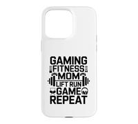 Jeu Fitness Lift Run Game Walk Repeat Coque pour iPhone 15 Pro Max