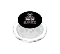 Jeu Funny Goat Fantasy Football Commish Champion sur King PopSockets PopGrip pour MagSafe