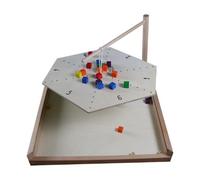 Jeu géant en bois - plateau infernal