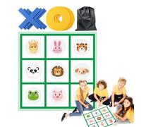 Jeu géant extérieur, jeux géants de jardin pour arrière-cour, jouets interactifs avec sac de rangement, activités familiales, cadeaux d'anniversaire