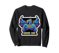 Jeu GG Neon Phoenix Gamer sur Graphique Sweatshirt
