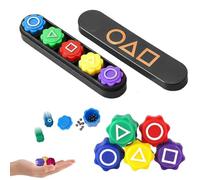 Jeu Gonggi Coréen Original, Les Osselets Coreens Jeux Traditionnel Coree,Gonggi Korean,Jeux de Voyage et de Poche Gongi,Osselets Jeu Plastique Gong gi