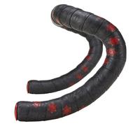 Supacaz Super Sticky Kush Handlebar Tape Noir Red Print / Red