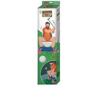 Jeu de Toilettes Golf | Pack Complet | Jeu pour Toilettes/WC | Qualité Premium | Set de Golf | 1 Green | 1 Putter | 1 Drapeau et 1 Coupelle | 2 Balles | Créé par OriginalCup