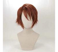 Jeu identité V Seer Eli Clark peau perruque Cosplay Costume court marron hommes synthétique faux cheveux Halloween fête jeu de rôle perruques
