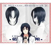 Jeu IDOLiSH7 Izumi Iori Cosplay perruque bleu foncé court fibre haute température perruques de cheveux synthétiques + bonnet de perruque taille unique Izumi Iori