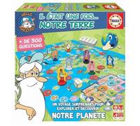 Educa - Jeux de Société Jeu Il Était Une Fois… Notre Terre - Le Jeu | Jeux de Plateaux pour Enfants et Toute la Famille. Développement, Agilité et Amusement (19176)
