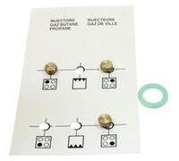 Jeu injecteur butane pour cuisiniere beko G