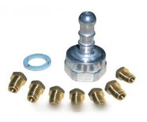 JEU INJECTEUR GAZ BUTANE pour cuisinière FAGOR BRANDT VEDETTE SAUTER DE-DIETRICH - 74X1348