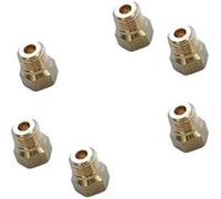 Rosières Jeu d'injecteurs gaz naturel 93962227 pour four/cuisinière compatible Hoover Candy