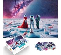 Jeu intellectuel Jouet l'art surréaliste du Mariage Puzzle 1000 pièces pour Adolescents 26x38cm Améliorer la mémoire Convient aux 14 Ans et Plus
