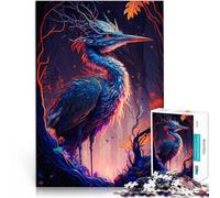 Jeu intellectuel Jouet Mysticisme Autruche Puzzles pour Adultes de 1000 pièces 26x38cm Cadeau pour Les Anniversaires Convient aux 14 Ans et Plus
