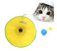 Jeu interactif pour chat - CAT'S MIAOU - Tapis souris - Toile jaune