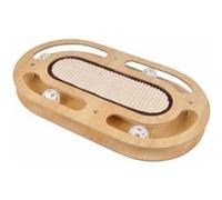 Jeu Interactif pour Chat "Griffoir & Tunnel" 45cm Naturel