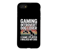 Jeu introverti Dog Lover I Came I Played I Walked My Dog Coque pour iPhone SE (2020) / 7/8