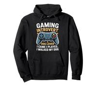 Jeu introverti Dog Lover I Came I Played I Walked My Dog Sweat à Capuche